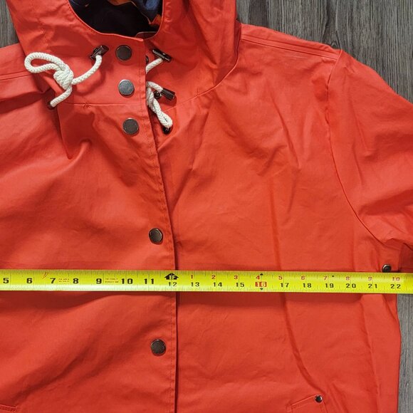 Pendelton Womens Hooded Rain Jacket S Red Used Great Condition - Picture 8 of 8